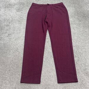Dapper Boi Slim Fit Chino Pants Mens 38 Burgundy Red Cotton Stretch Casual 36x31